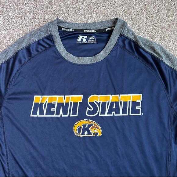 Unisex Kent State University Navy Blue T-Shirt Size Medium Short Sleeve College - Picture 4 of 7